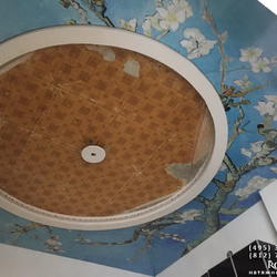 Printed ceiling. Almond Blossom - Van Gogh