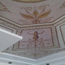 Leo von Klenze architect printed stretch ceiling.